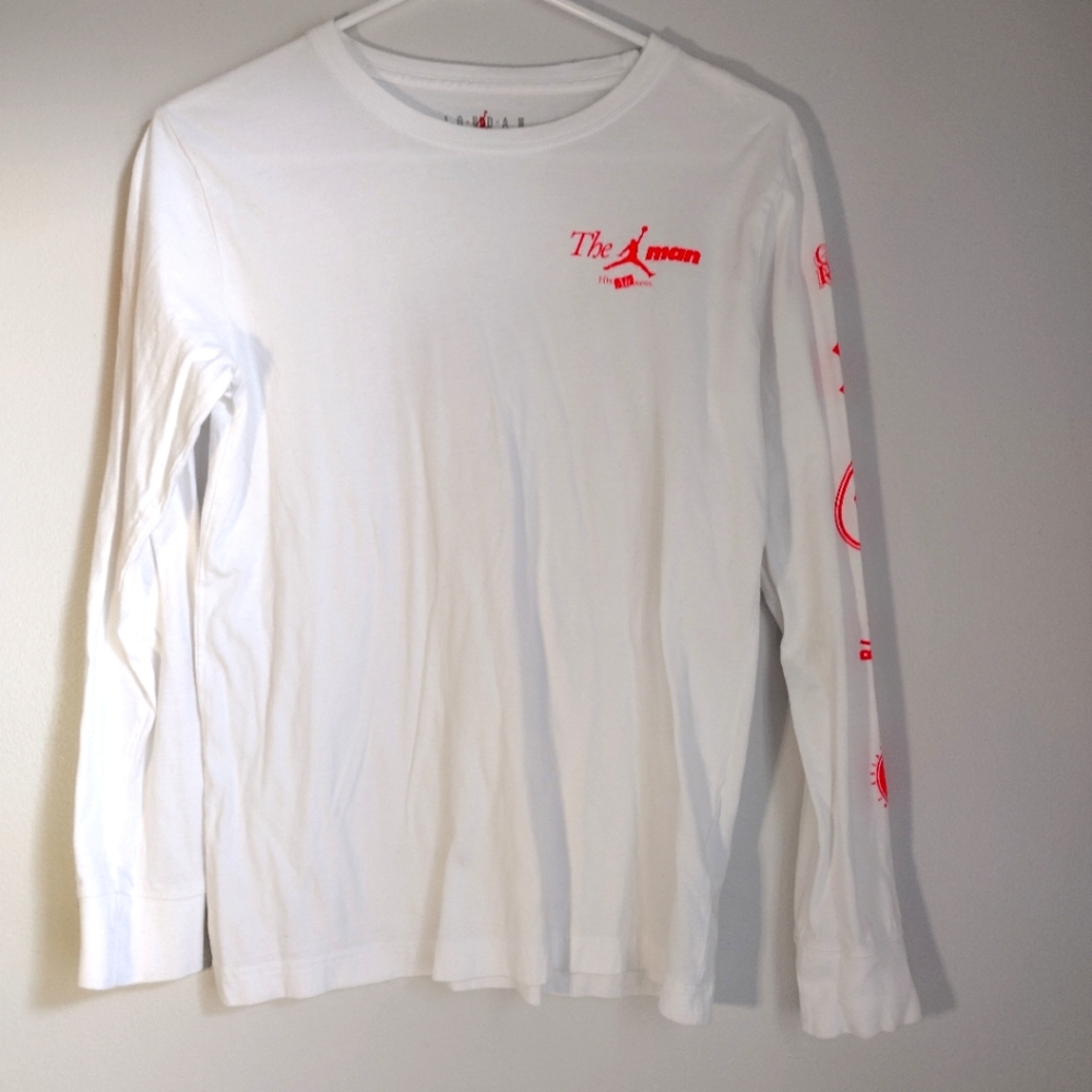 Kids Boys Air Jordan Shirt Size Lg